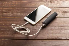 📱 A charged phone
