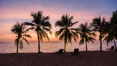 Sunset and squid fishing in Phu Quoc