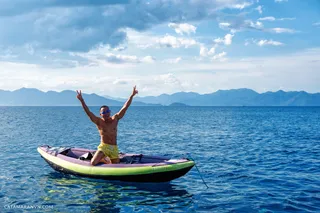 SUP RIDING