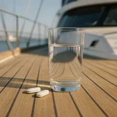 Motion sickness tablets